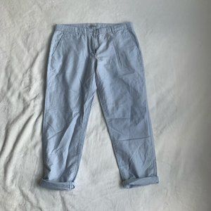 GAP Linen Pants - Mid Rise Pants - 3/4 length (capri) - Size M (10 US)